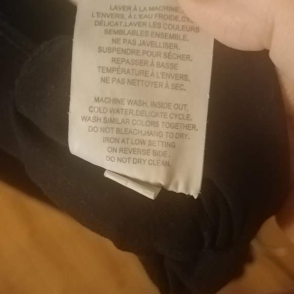 Kate and Leo Black Leggings 2X - Picture 6 of 7